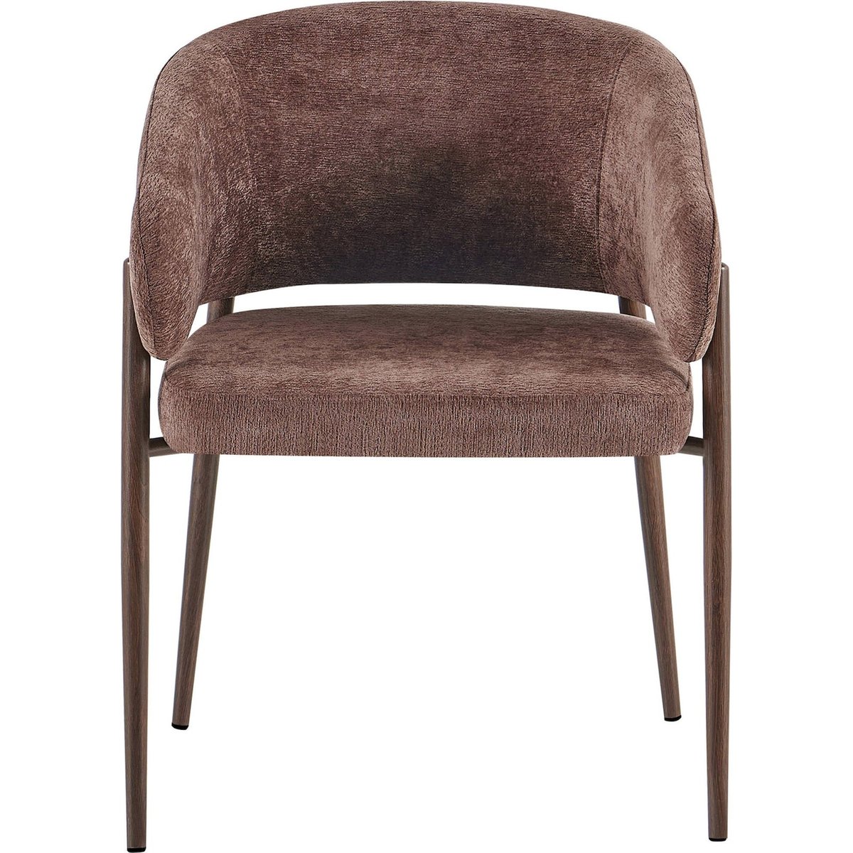 Chaise enveloppante tissu collection RESILLY beige et chêne chenille, RECOLLECTION