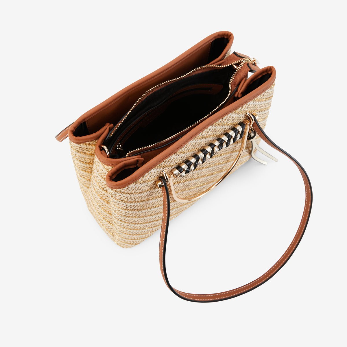 Sac shopper M P-Kitami doré, LOLLIPOPS