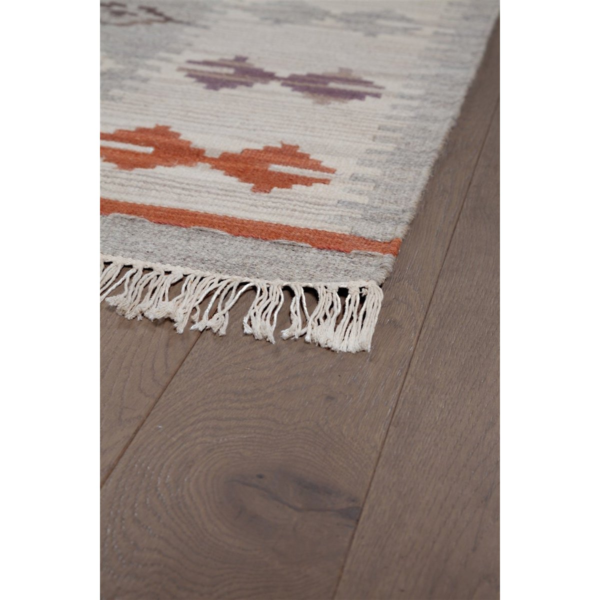 Tapis kilim orient tissé main en laine ZAGRA multicolore, NOVATREND