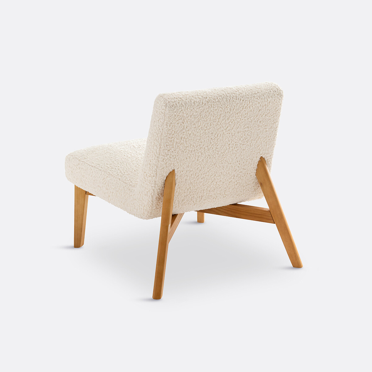 Fauteuil bouclette Jymari ecru, LA REDOUTE INTERIEURS