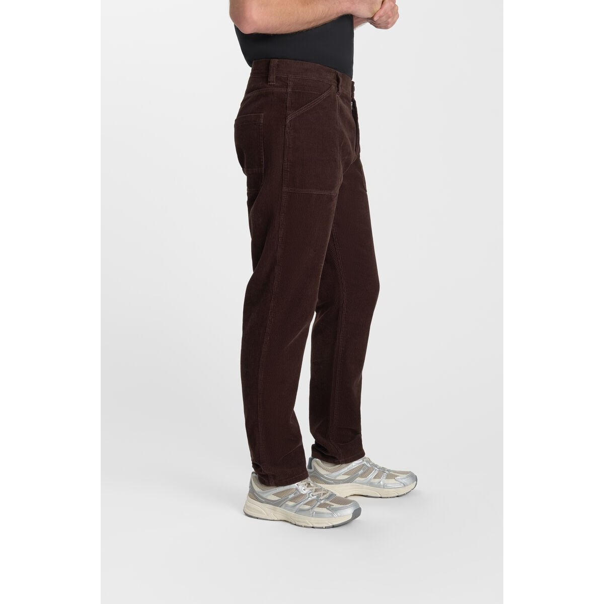 Pantalon droite RENSO coffee, LE TEMPS DES CERISES