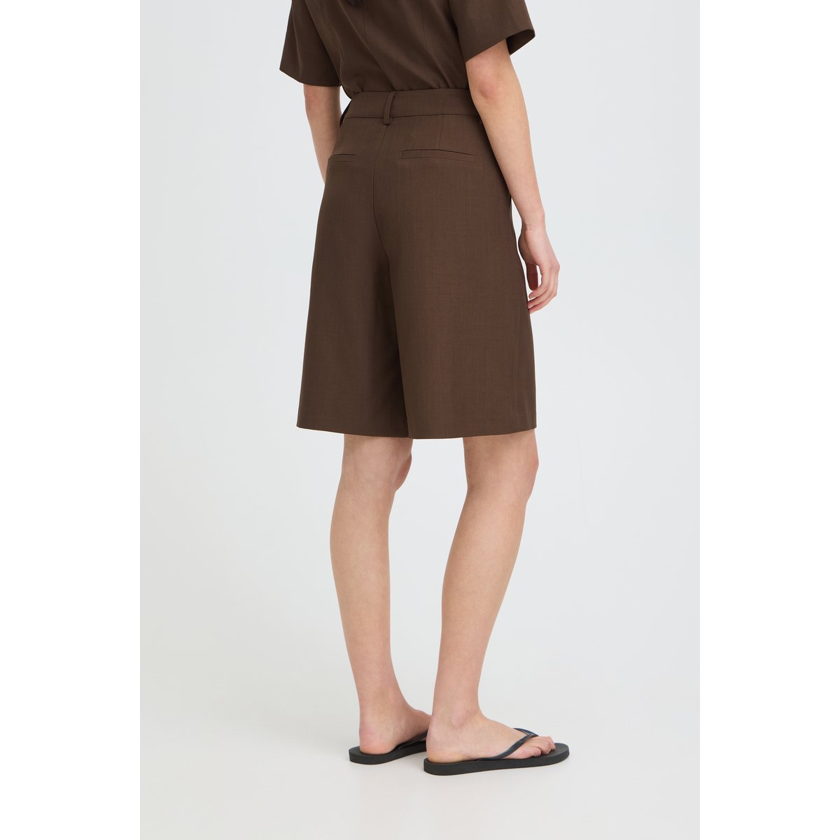 Costume marron slate blakc melange, ICHI