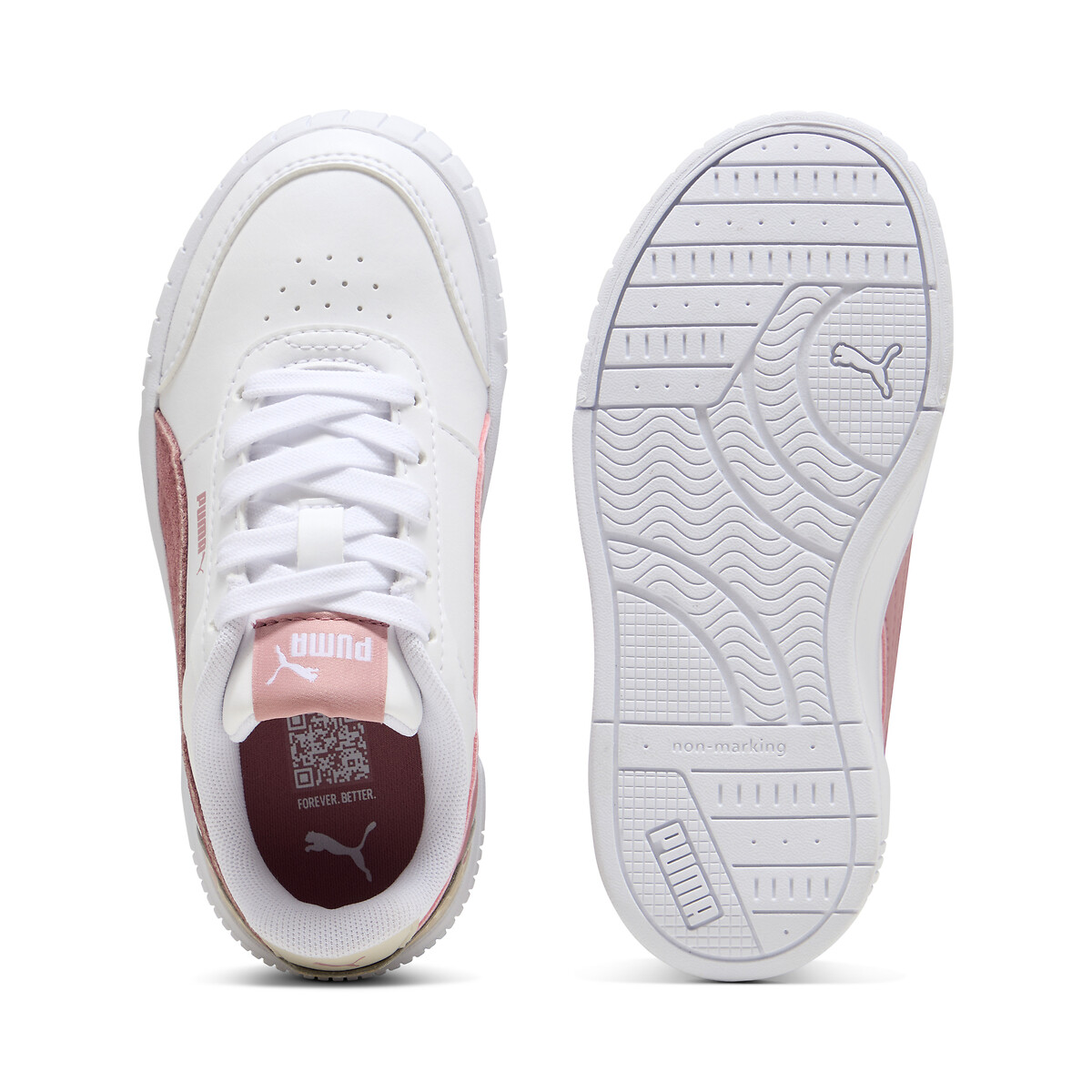 Baskets CARINA MIA WINTER SAFARI blanc/rose, PUMA