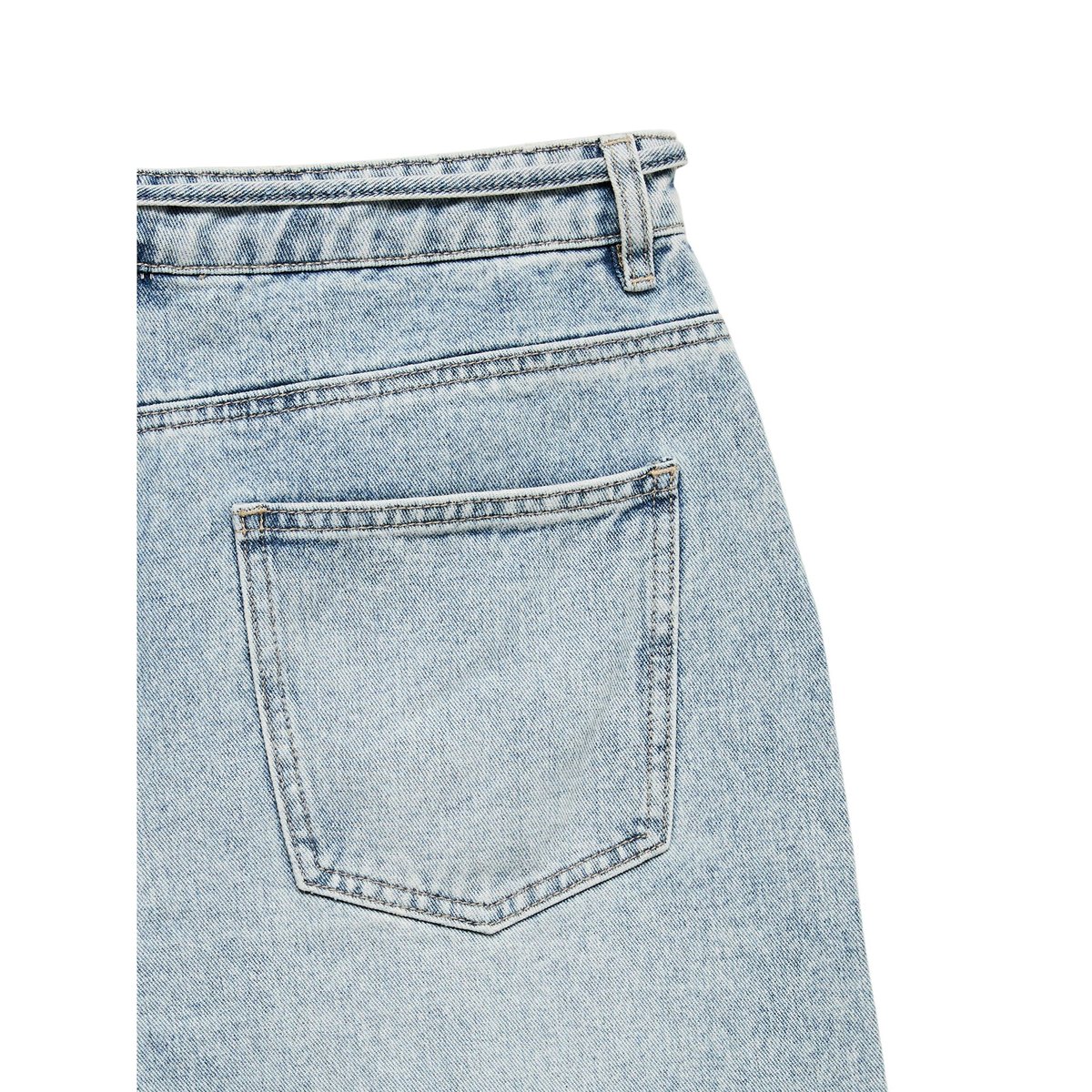 Short En Denim light blue denim 1, VERO MODA