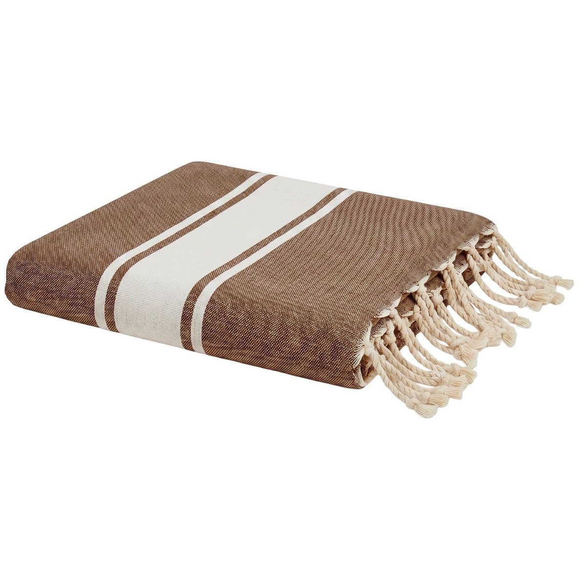 Fouta en coton recyclé 100x200 cm Koh Lipe REVA COLLECTION taupe, SEVIRA KIDS