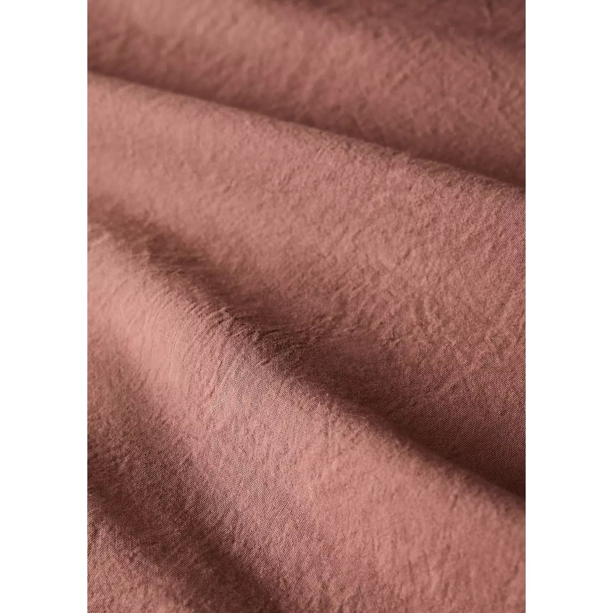 Drap-housse en coton lavé pour lit 135/140 cm rose géranium, MANGO HOME
