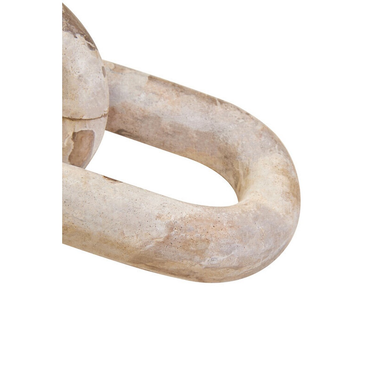 Decor Marble Three Link Chain in Chocolate brown , FIFTY FIVE SOUTH