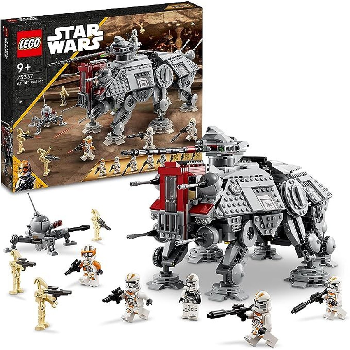 LEGO Star Wars Marcheur AT-TE 75337 - Jouet de Construction Épique multicolore, LEGO
