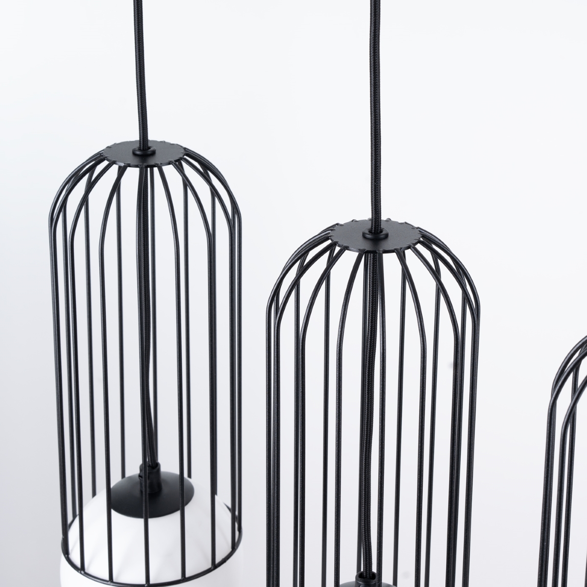 Suspension Acier Noir G9 3 Brina noir, EDEN