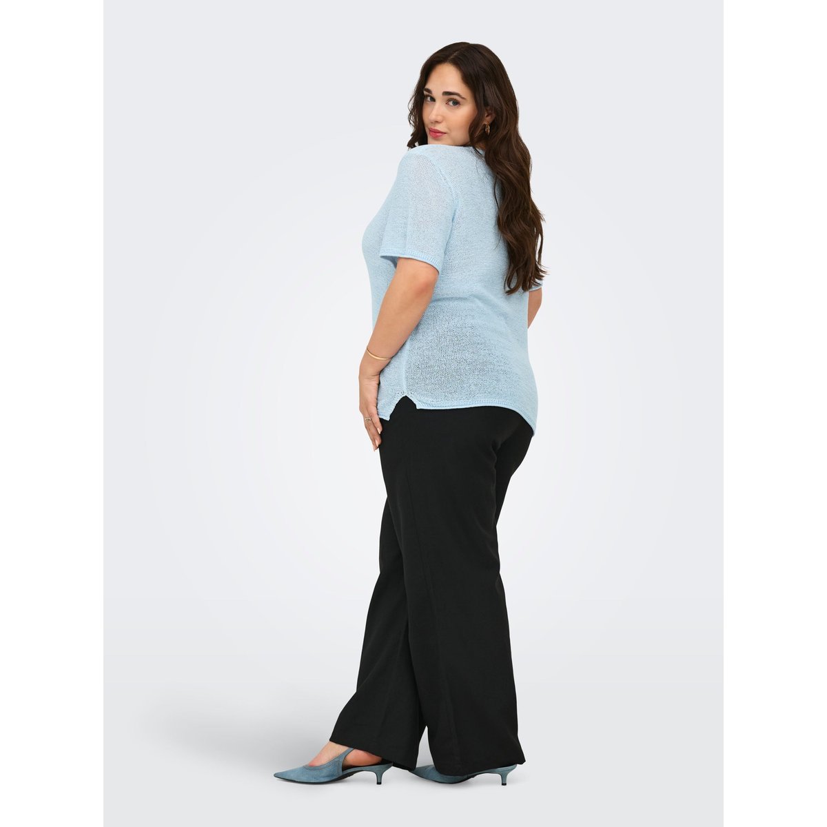 Top cashmere blue 1, ONLY CARMAKOMA