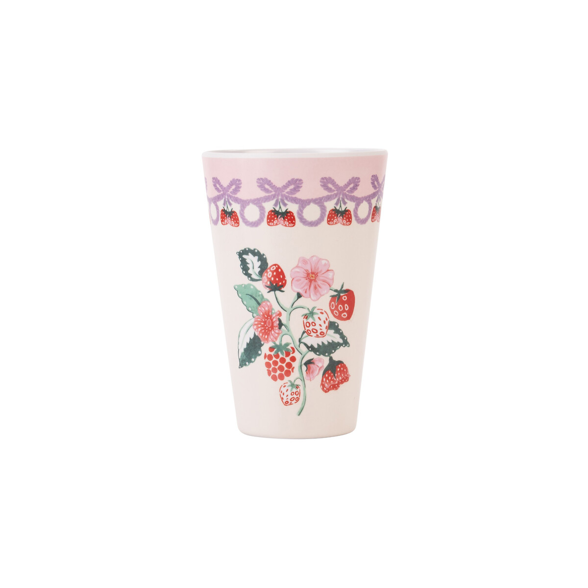 Set of 4 Raspberry Melamine Tumblers pink, CATH KIDSTON
