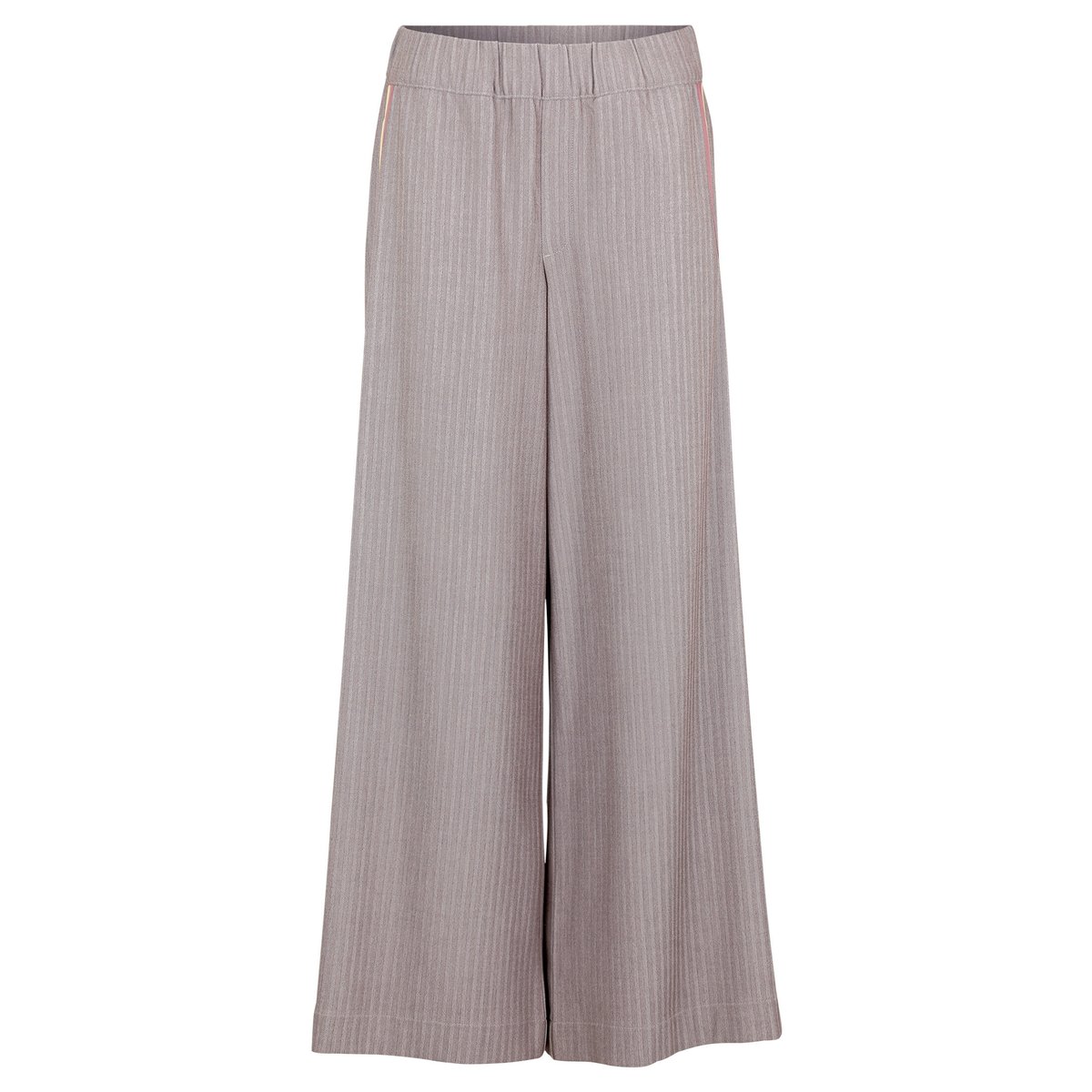 Pantalon casual à galons marron, CARTOON