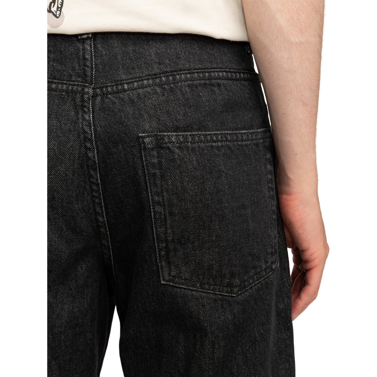 Jean fuselé RELAX noir washed black, ELEMENT