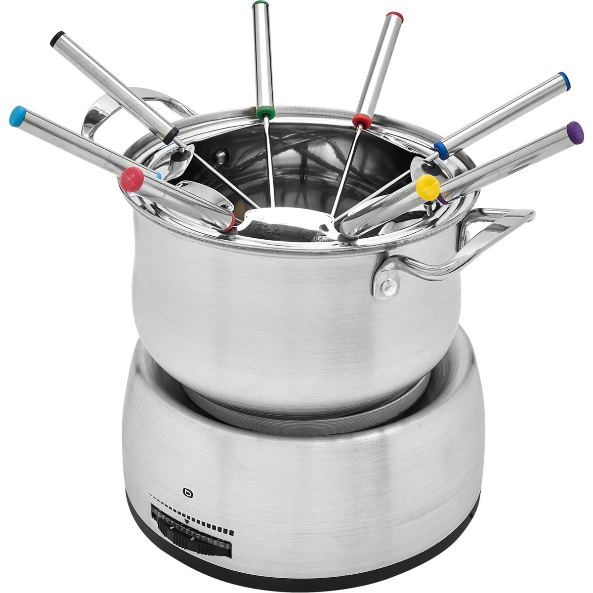Fondue EFE3 8 personnes inox inox, ESSENTIEL B