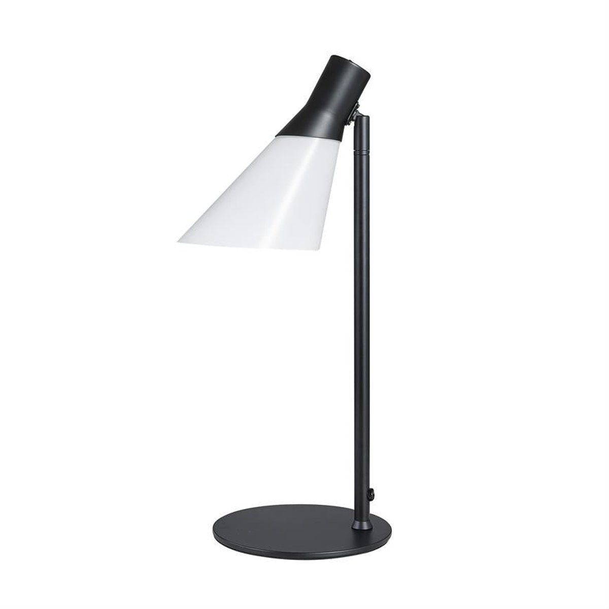 Lampe à poser en verre et métal GENT noir, DYBERG LARSEN