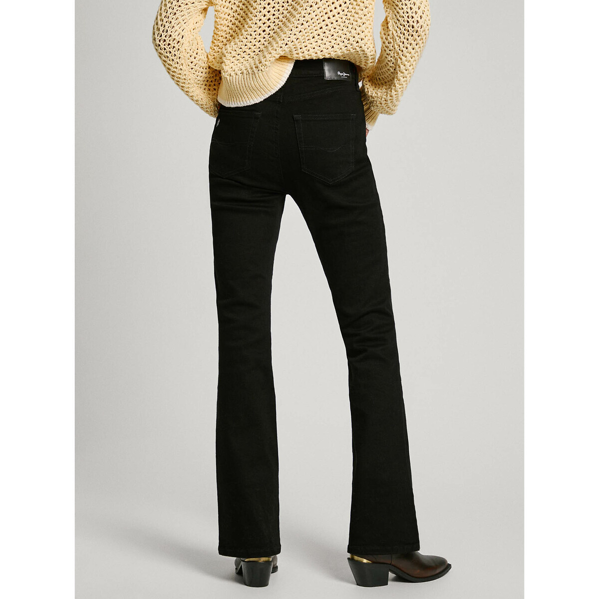 Dion Flared Jeans with High Waist 90000485, PEPE JEANS