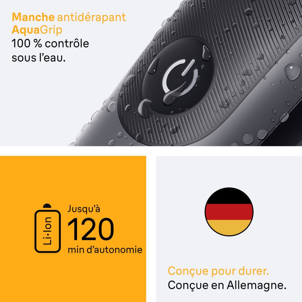 Tondeuse multi usages AIO5560, 14 hauteurs de coupe, précision 0,5 mm, autonomie 120 mn couleur unique, BRAUN