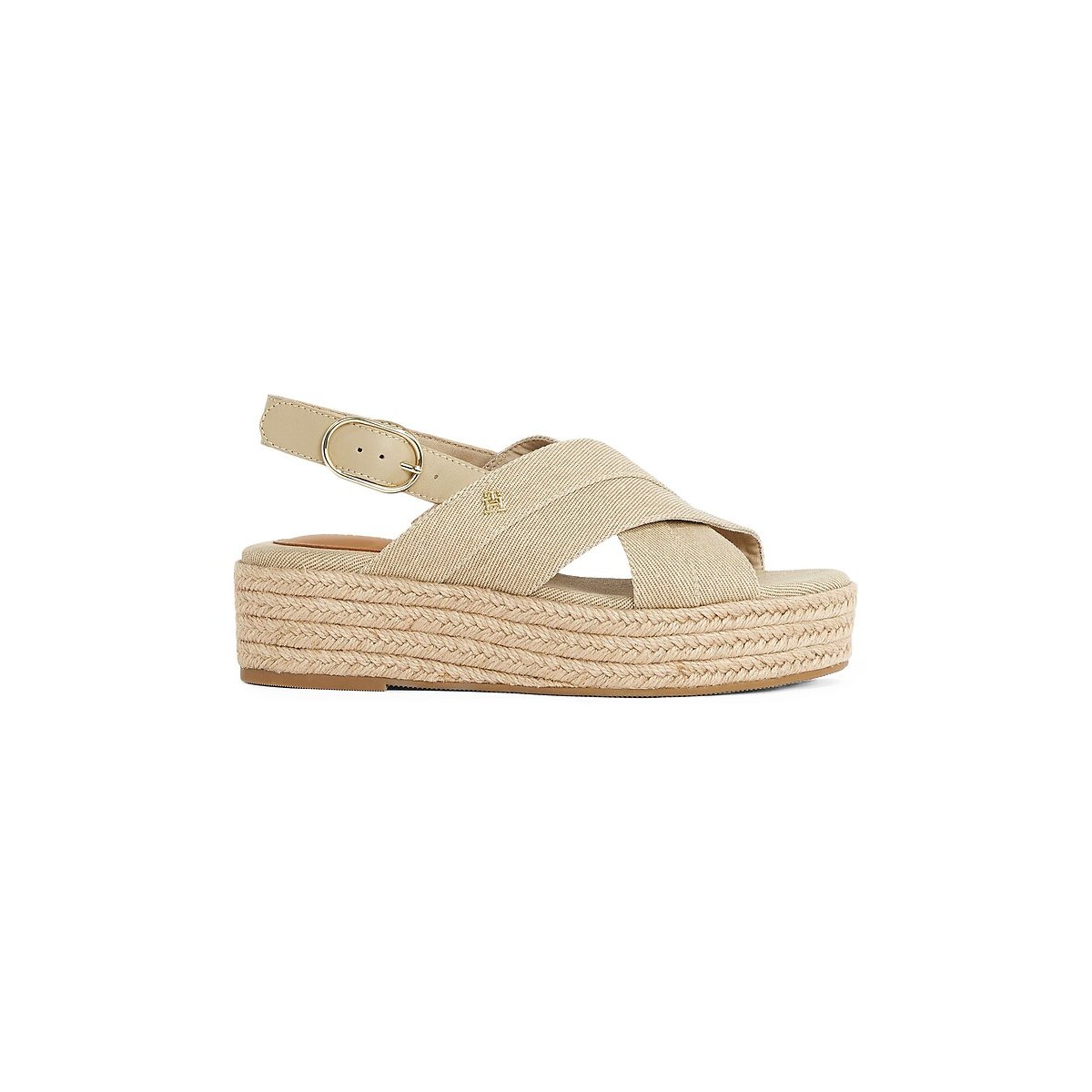 Sandali con platform beige, TOMMY HILFIGER