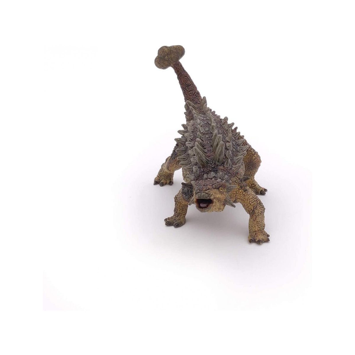 Figurine Ankylosaure marron, PAPO