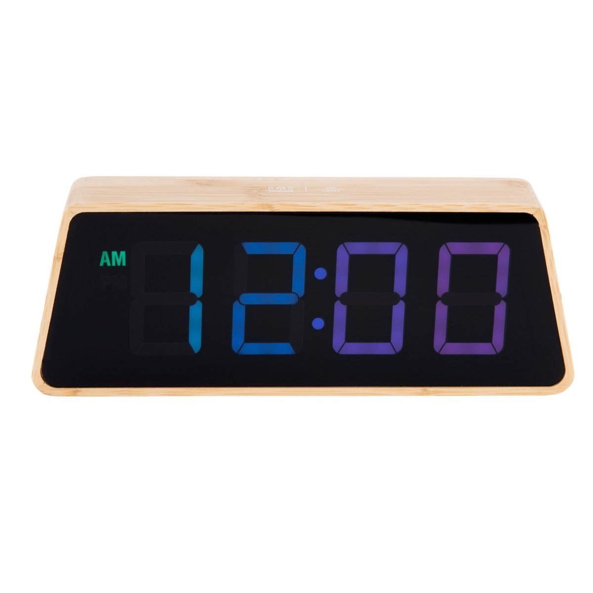 Réveil Bambou CHANGING COLOUR LED bambou, KARLSSON