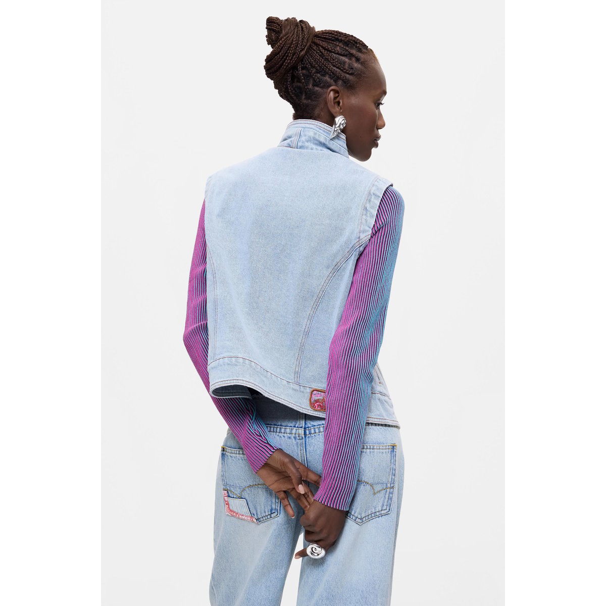 Veste amovible bleu, DESIGUAL