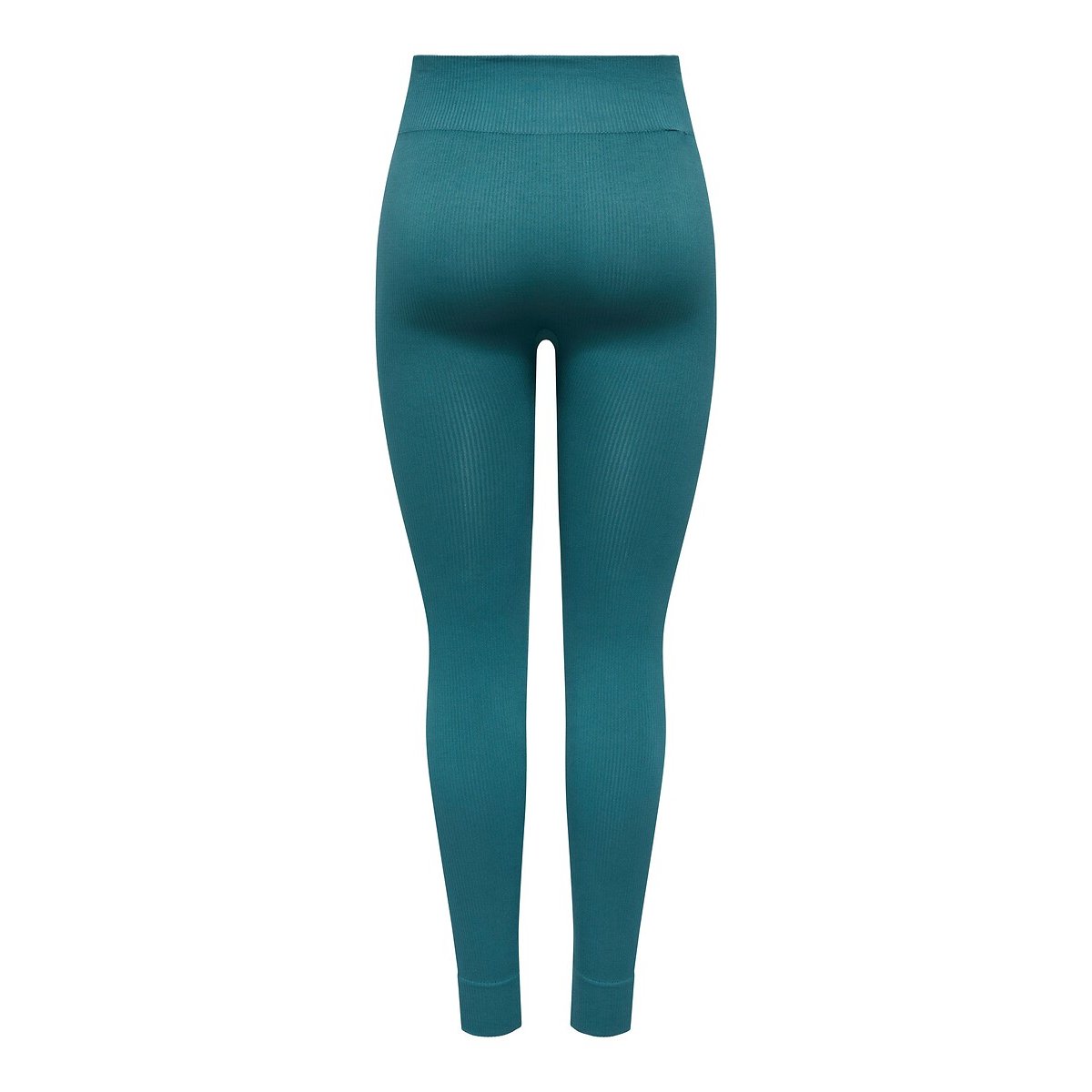 Legging taille haute sans coutures bleu canard, ONLY PLAY