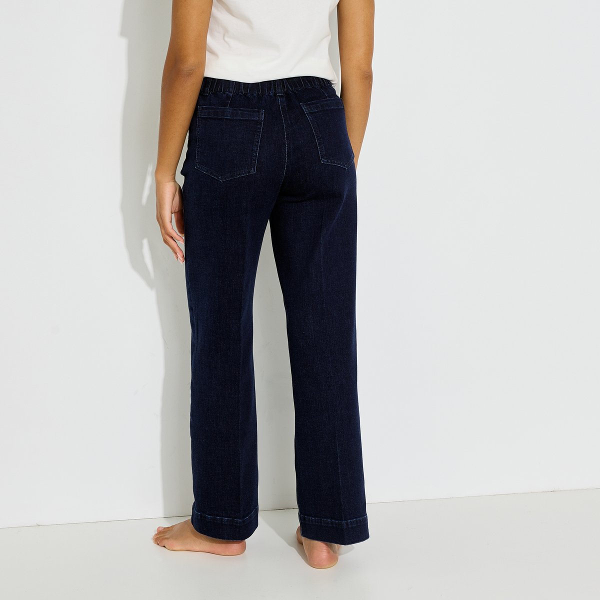 Jean flare PALMA F.02 bleu brut, GRAIN DE MALICE