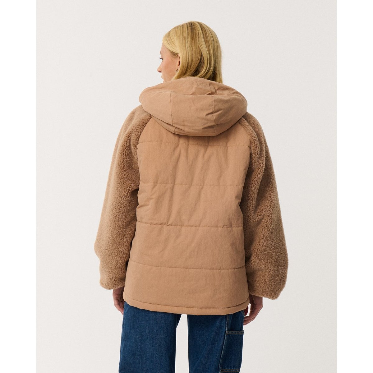 Doudoune SEARCH SERIES Splice marron, RIP CURL