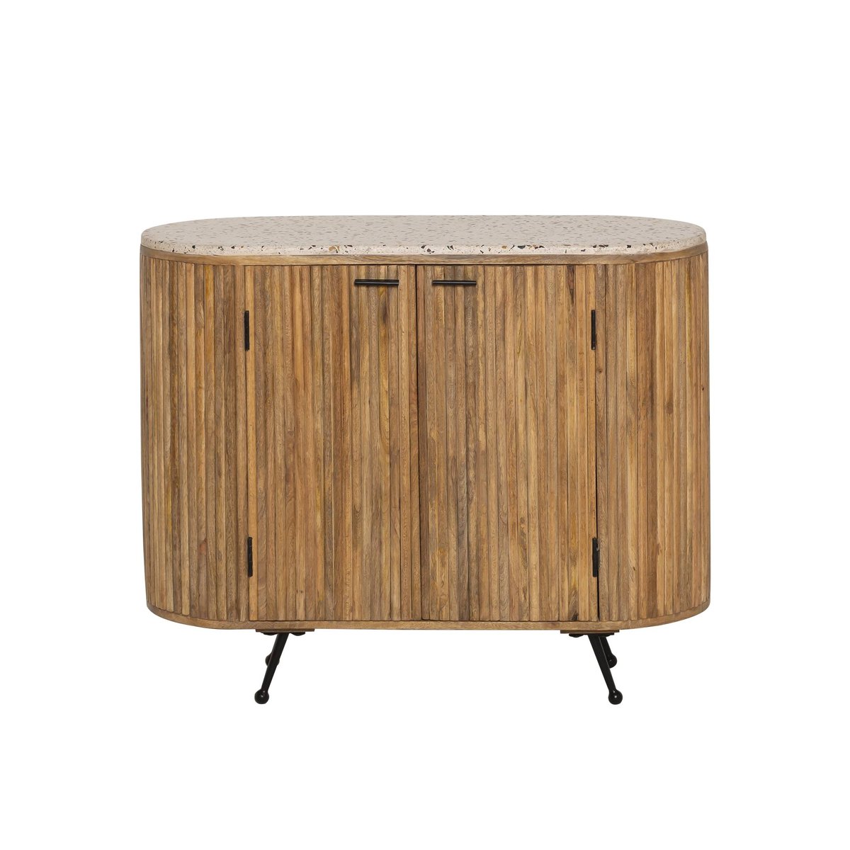 Buffet en bois de manguier AMBRINE bois clair, MADE IN MEUBLES