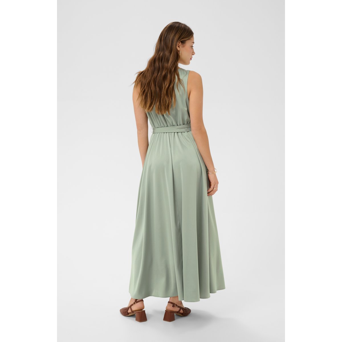 Robe vert shadow, CREAM