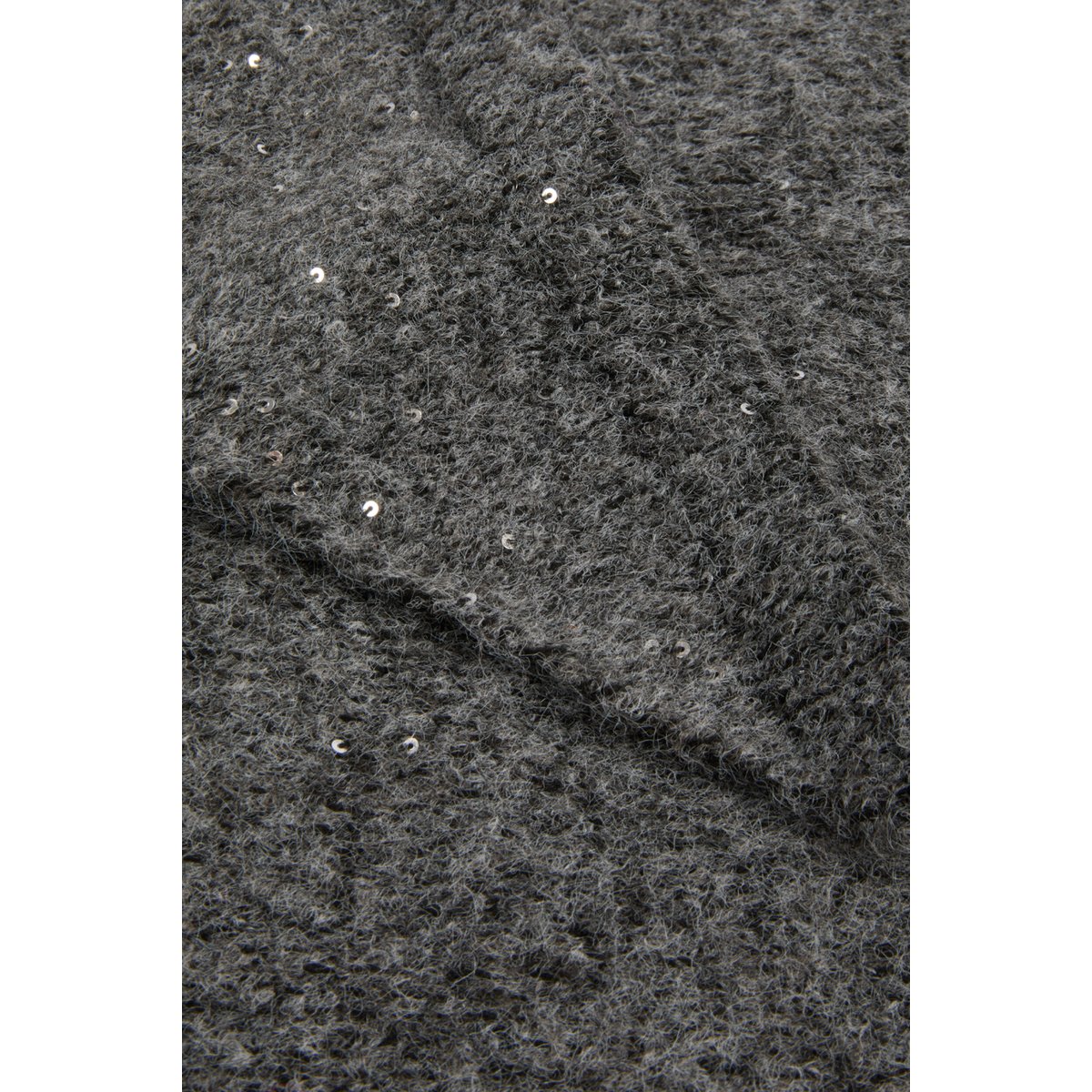 Écharpe triangle gris, MORGAN