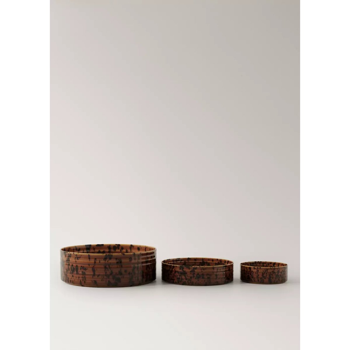 Grand bol en grès réactif marron, MANGO HOME