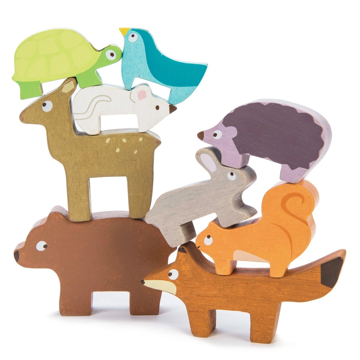 La tour des animaux de la forêt blanc, LE TOY VAN