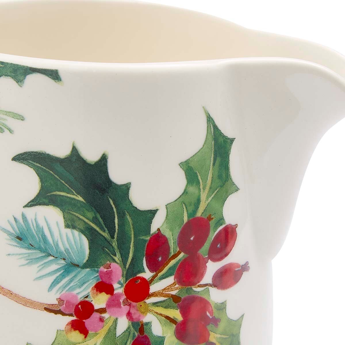 Botanic Garden Christmas Holly & Berries Bella Jug multi-coloured, SPODE