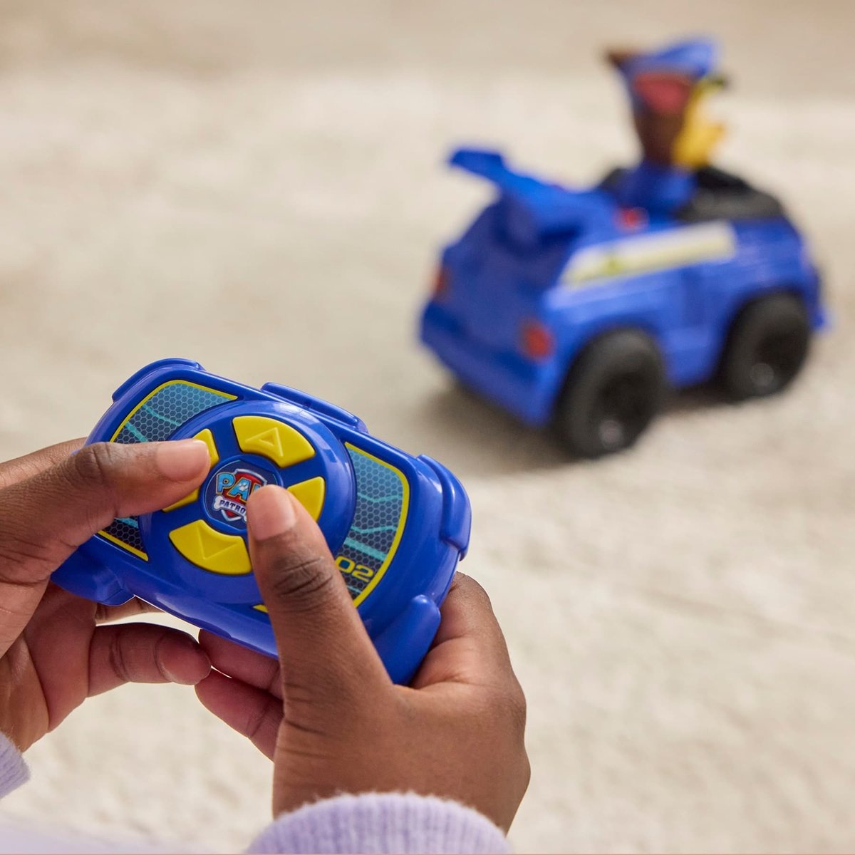La Pat Patrouille RC Chase Police multicolore, SPIN MASTER