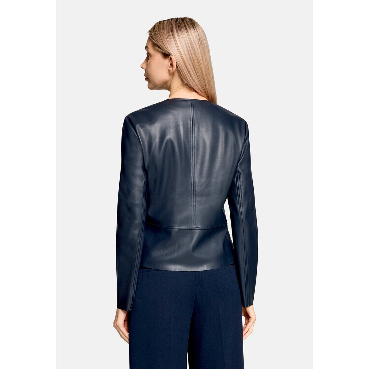 Blazer court à fermeture zippée dark sky, BETTY BARCLAY