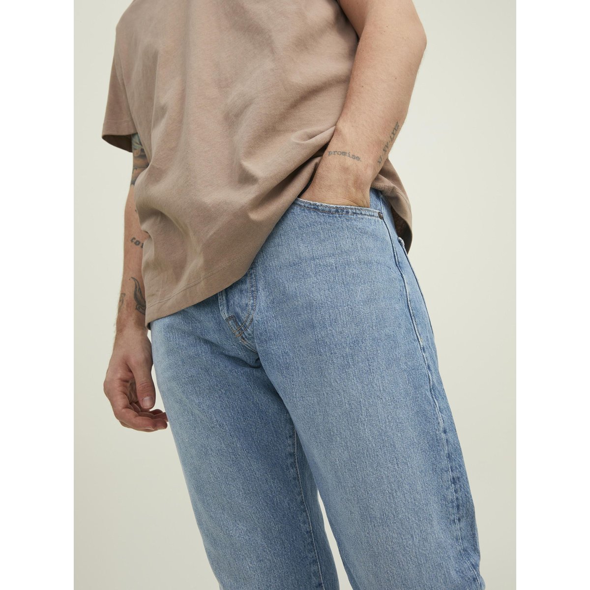 Jean Coupe Décontractée blue denim, JACK & JONES