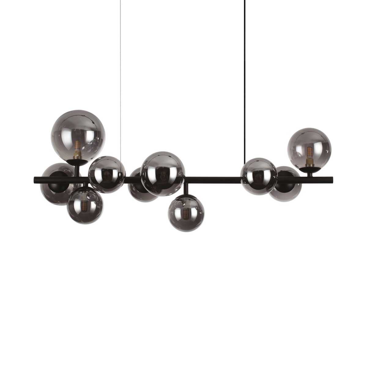 Suspension    PERLAGE noir, IDEAL LUX