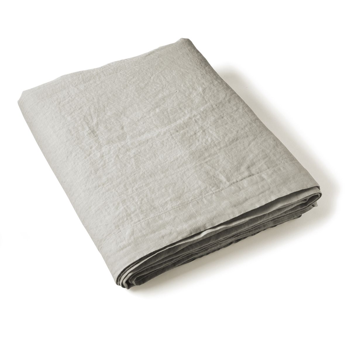 Drap Plat Uni - LIN LAVE blanc, TRADITION DES VOSGES