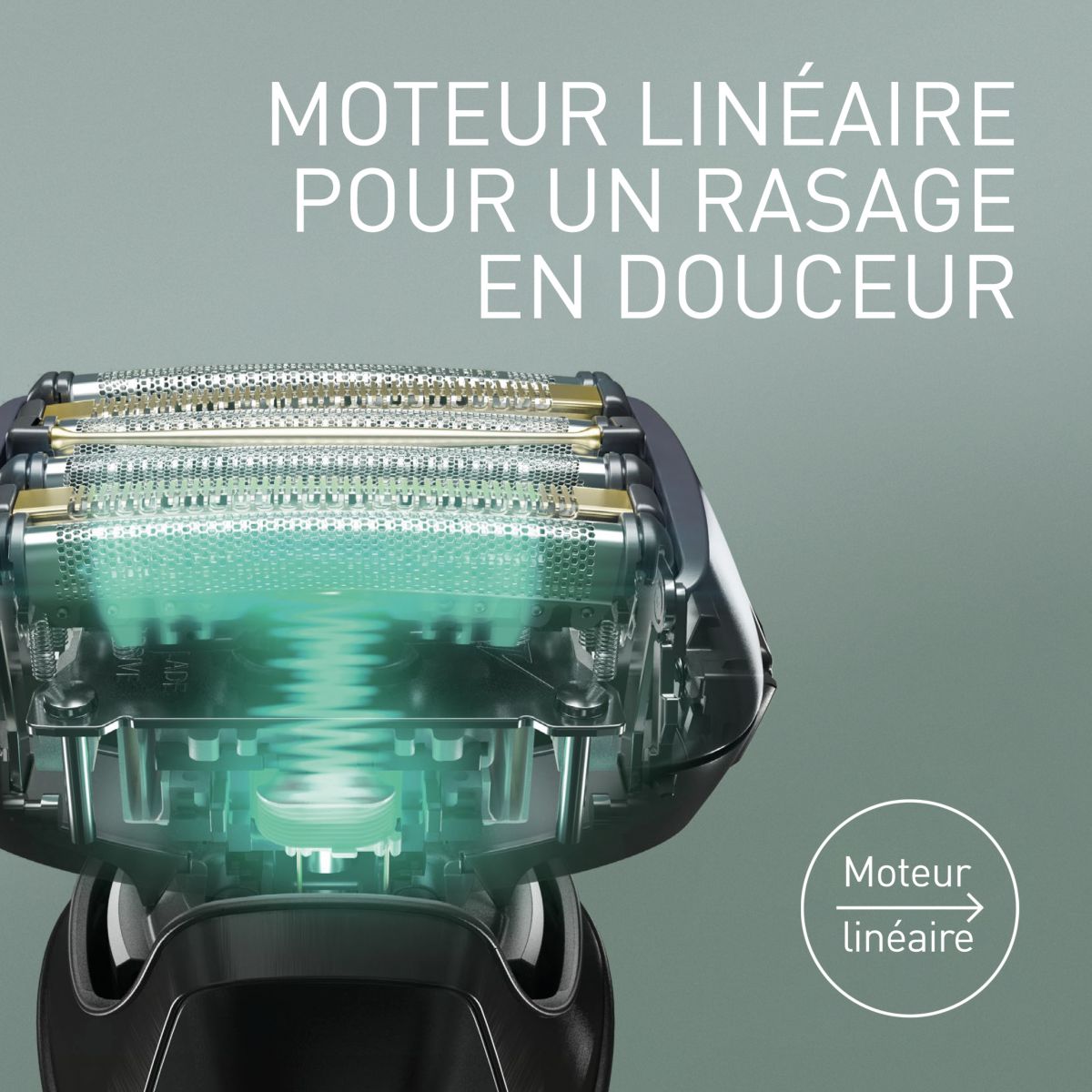 Rasoir électrique 6 lames ES-LS6A-K803 noir, PANASONIC