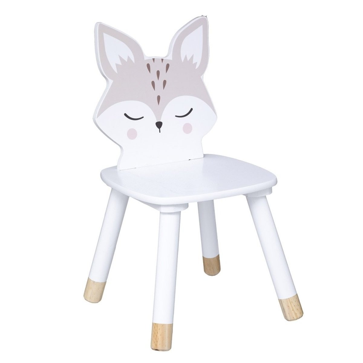 Chaise douceur renard blanc, ATMOSPHERA