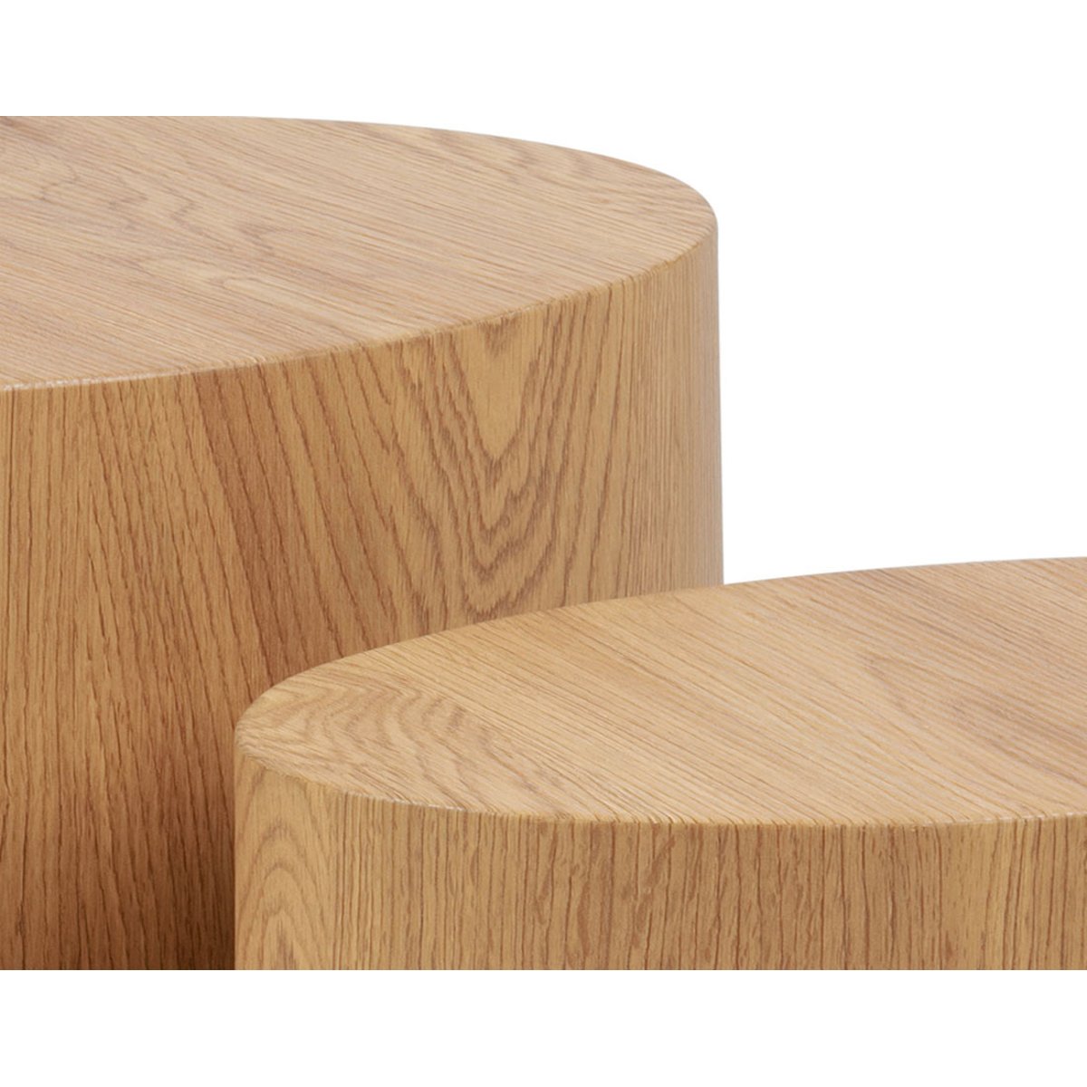 Lot de deux Tables basses - AERYN bois, BEST MOBILIER