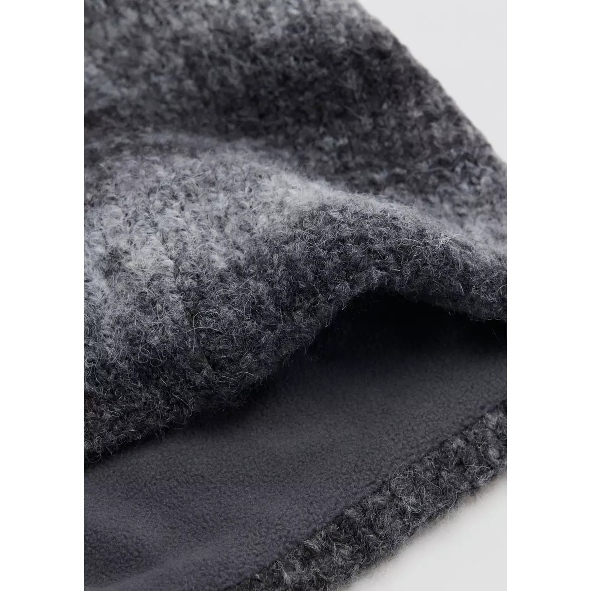 Écharpe en maille dégradée gris, MANGO KIDS