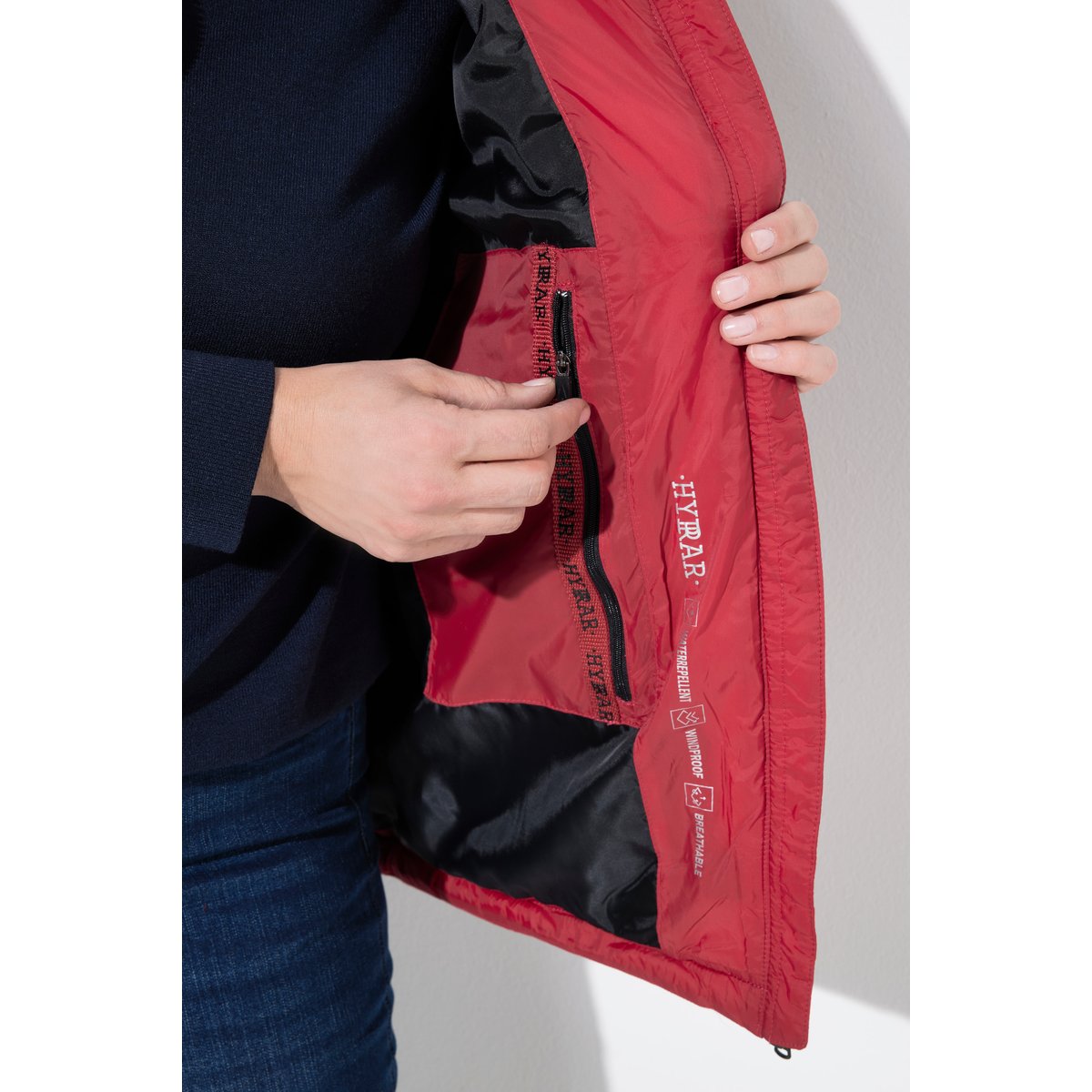 Doudoune technique sans manches HYPRAR rouge rubis, ULLA POPKEN