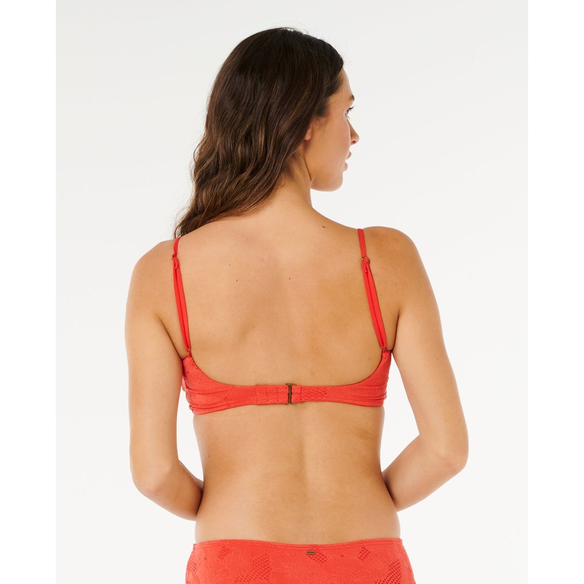 Haut de maillot de bain bandeau multi-fit Oasis rouge, RIP CURL