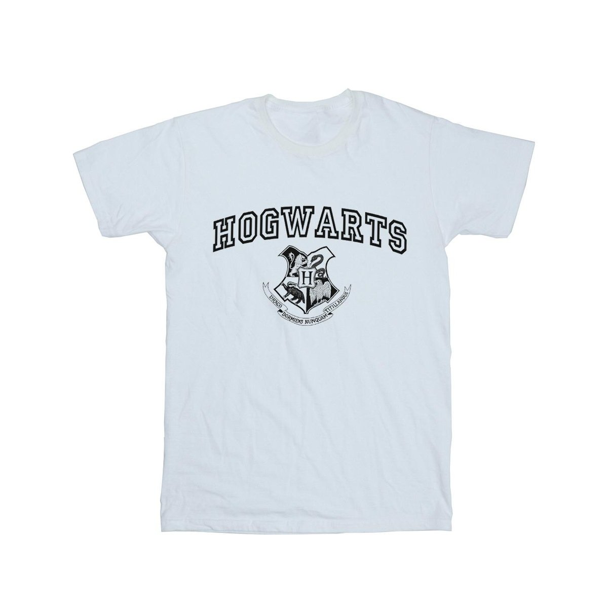 T-shirt HOGWARTS blanc, HARRY POTTER