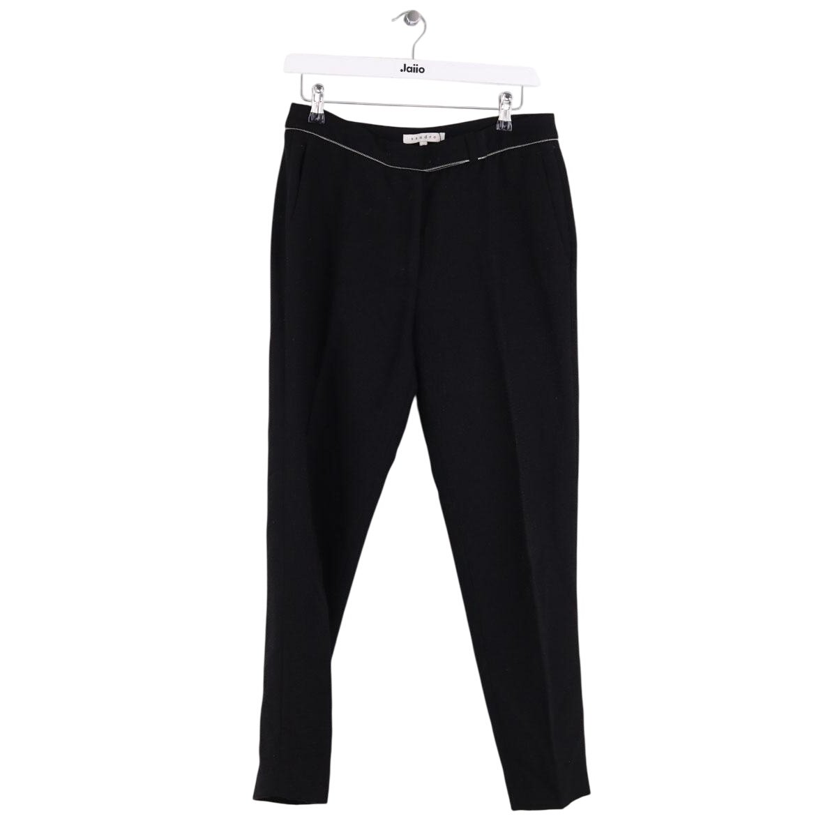 Pantalon droit - Très Bon État noir, SANDRO