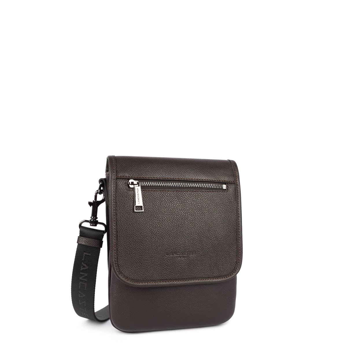 Petite sacoche MILANO GENTLEMEN marron, LANCASTER