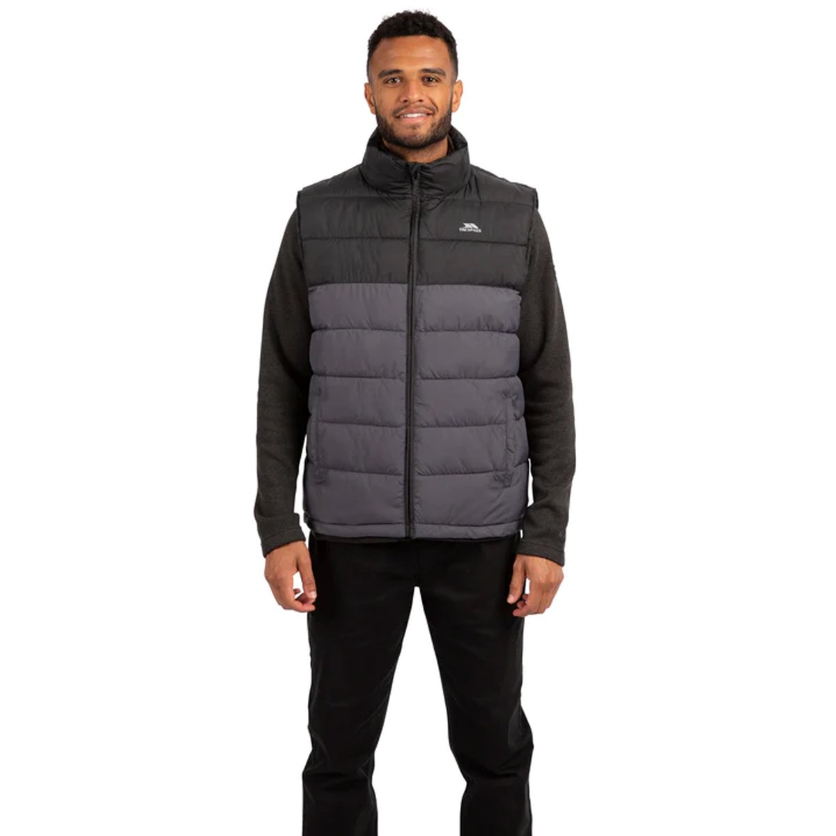 Veste sans manches OSKAR noir, TRESPASS