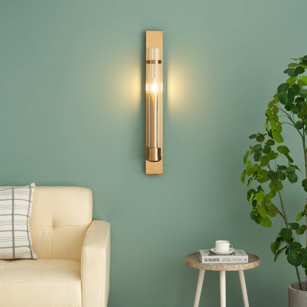 Grande applique décorative - ANABELA doré / laiton, KOSILUM
